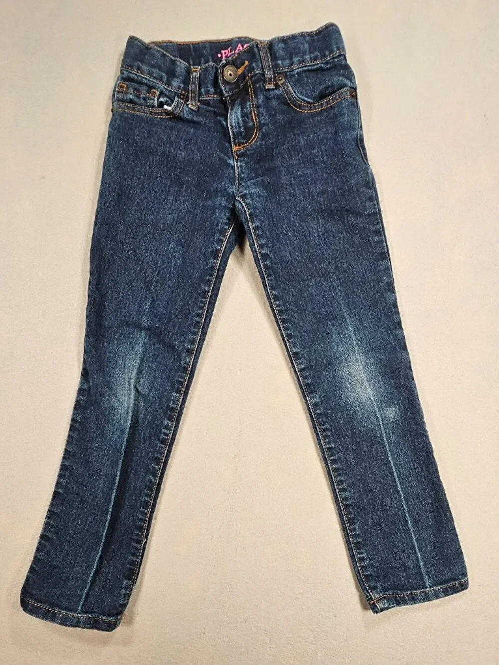 Childrens Place Youth Size 6 Pressed Skinny Jeans